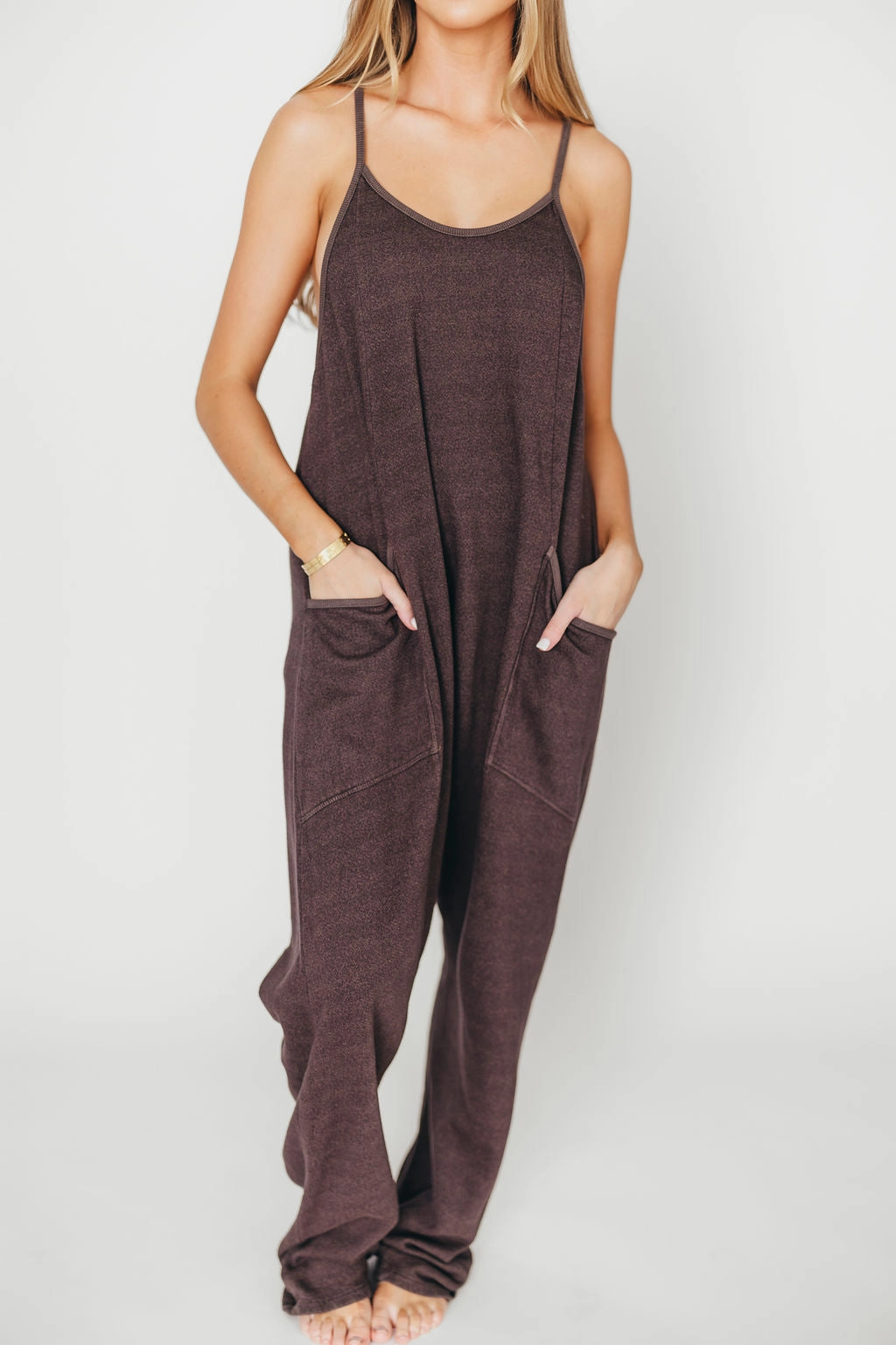 Raelynn Jumpsuit in Washed Black