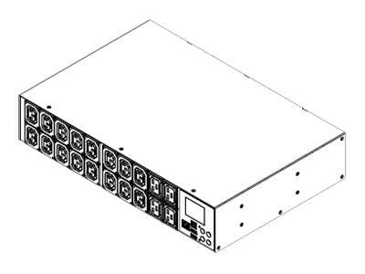 Raritan PX intelligent PX3-5464R-K1 - Power distribution unit (rack-mountable) - AC 208 V - 5000 VA - Ethernet 10/100, RS-232,