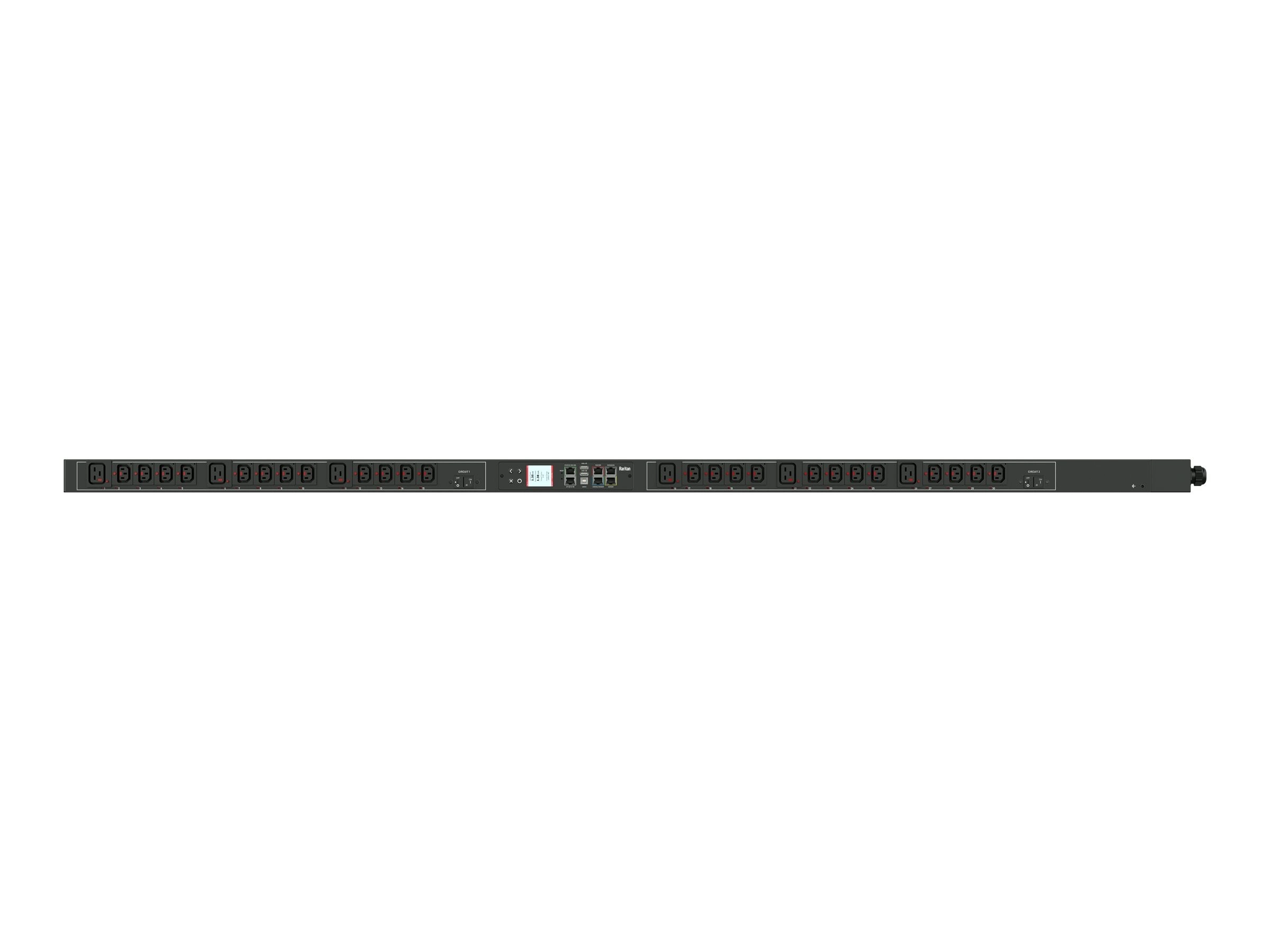 Raritan PX intelligent PX3-5870V-C5K202 - Power distribution unit (rack-mountable) - AC 208 V - 5000 VA - 1-phase - Ethernet