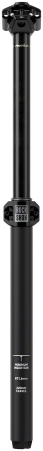 RockShox Reverb AXS Dropper Seatpost - 30.9mm 125mm Black B1