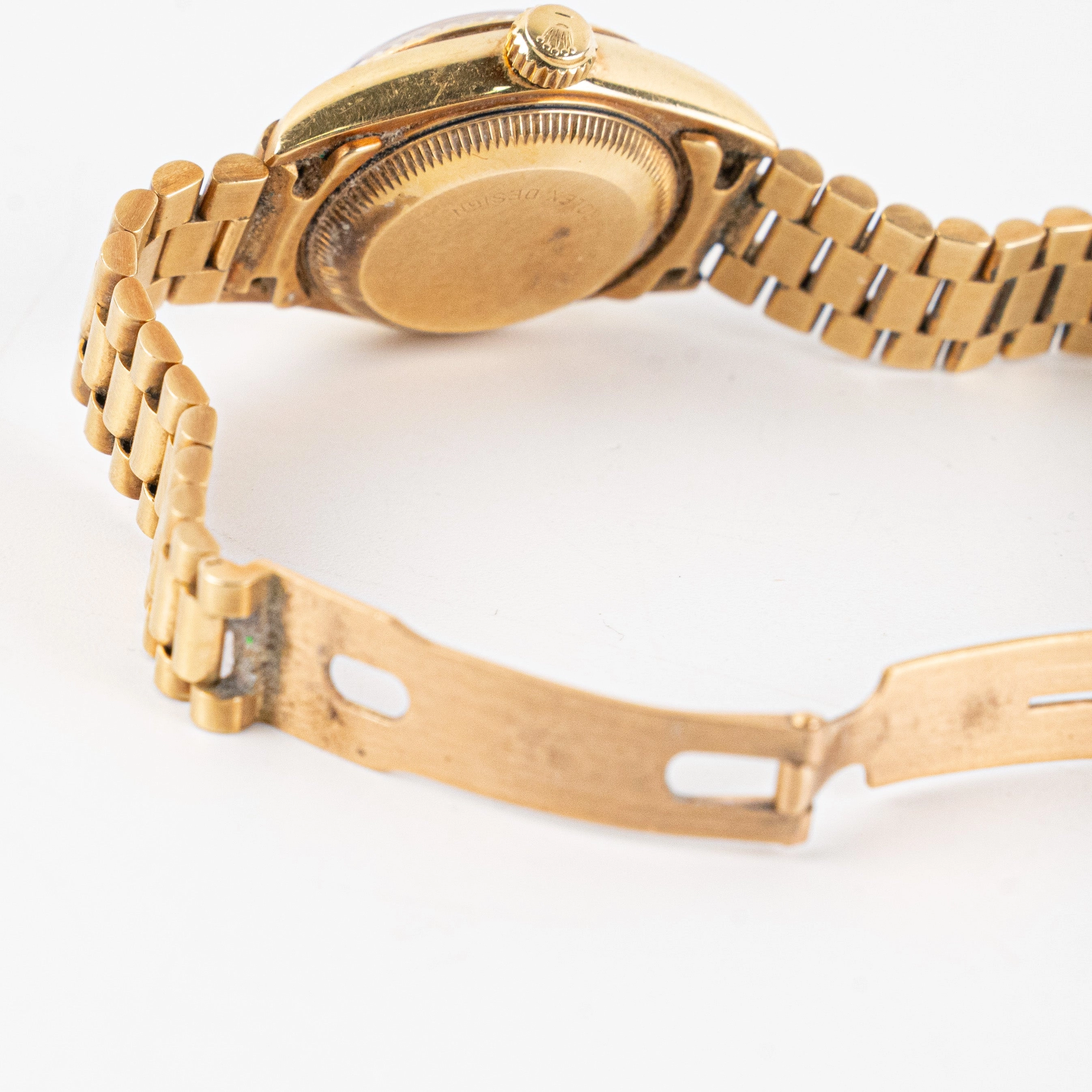 Rolex 26mm Gold with Diamond Watch
