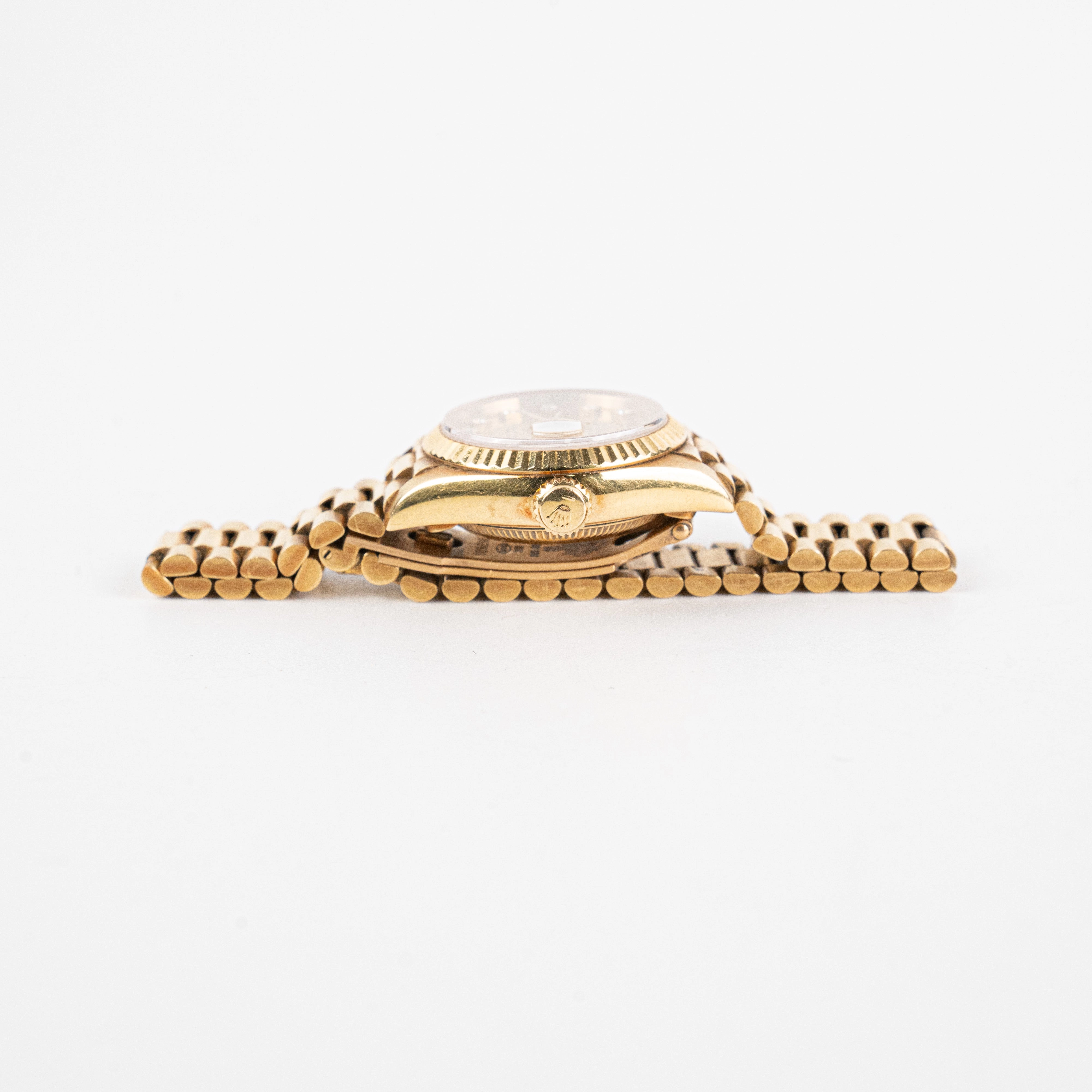 Rolex 26mm Gold with Diamond Watch