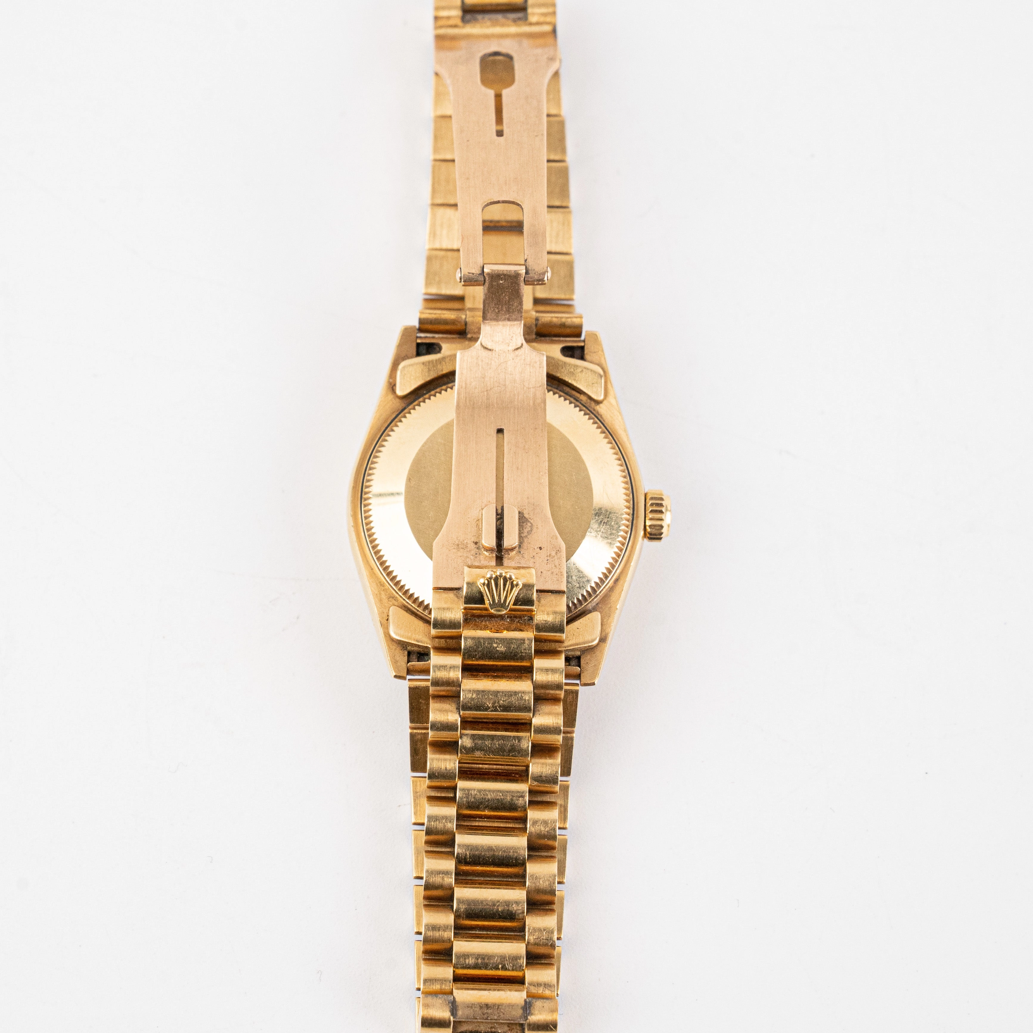 Rolex 31mm Gold with Diamonds Watch