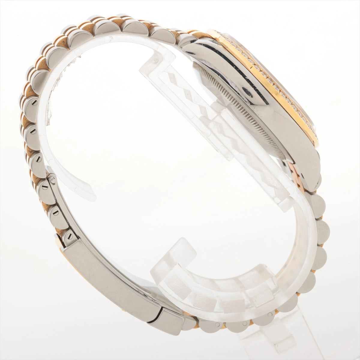 Rolex DateJust 36 MM Two Tones Gold Dial Diamonds Jubilee