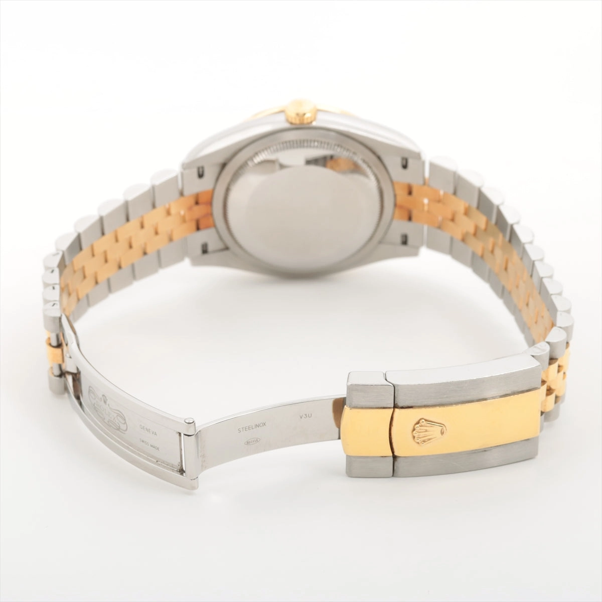Rolex DateJust 36 MM Two Tones Gold Dial Diamonds Jubilee