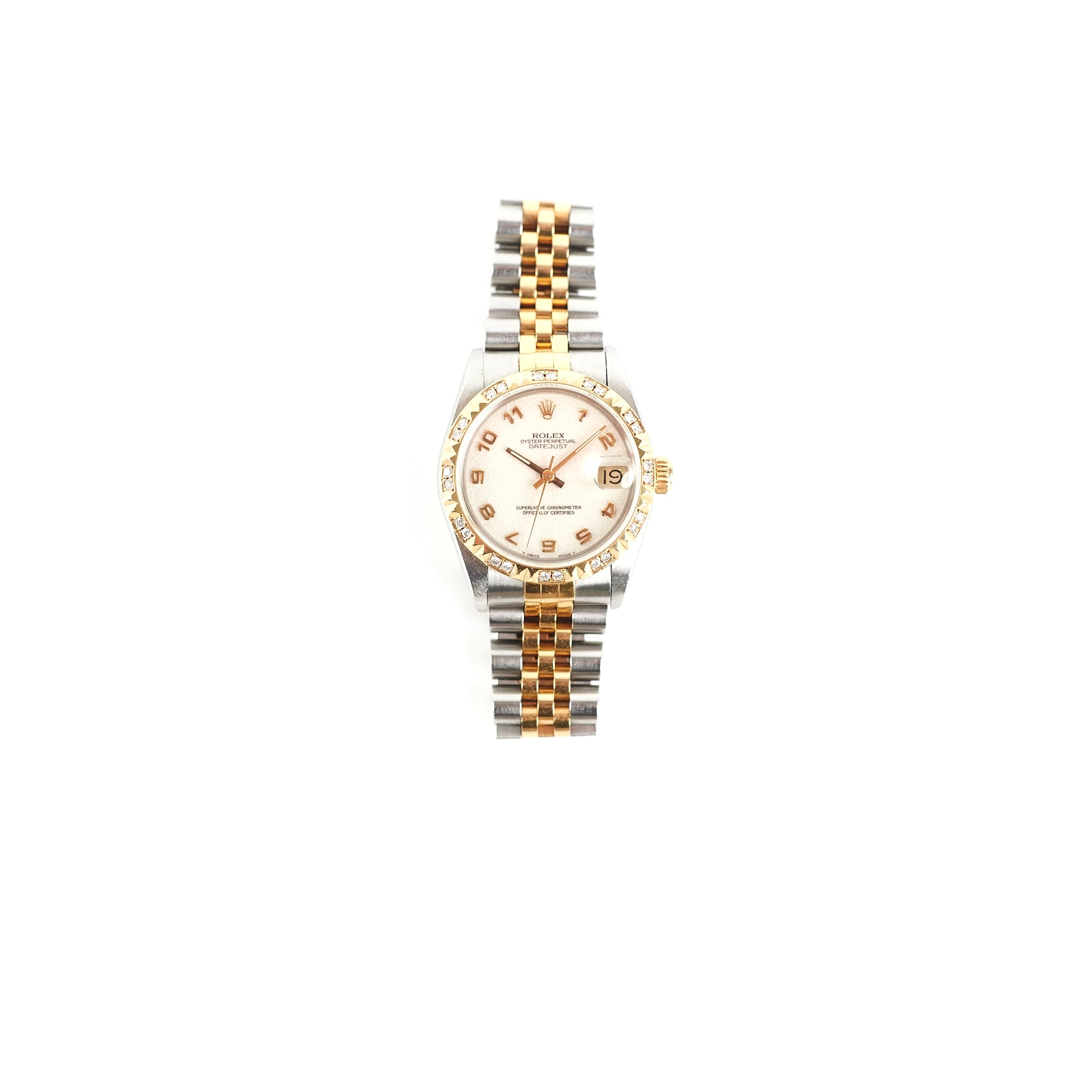 Rolex Datejust Aftermarket Diamonds 31mm