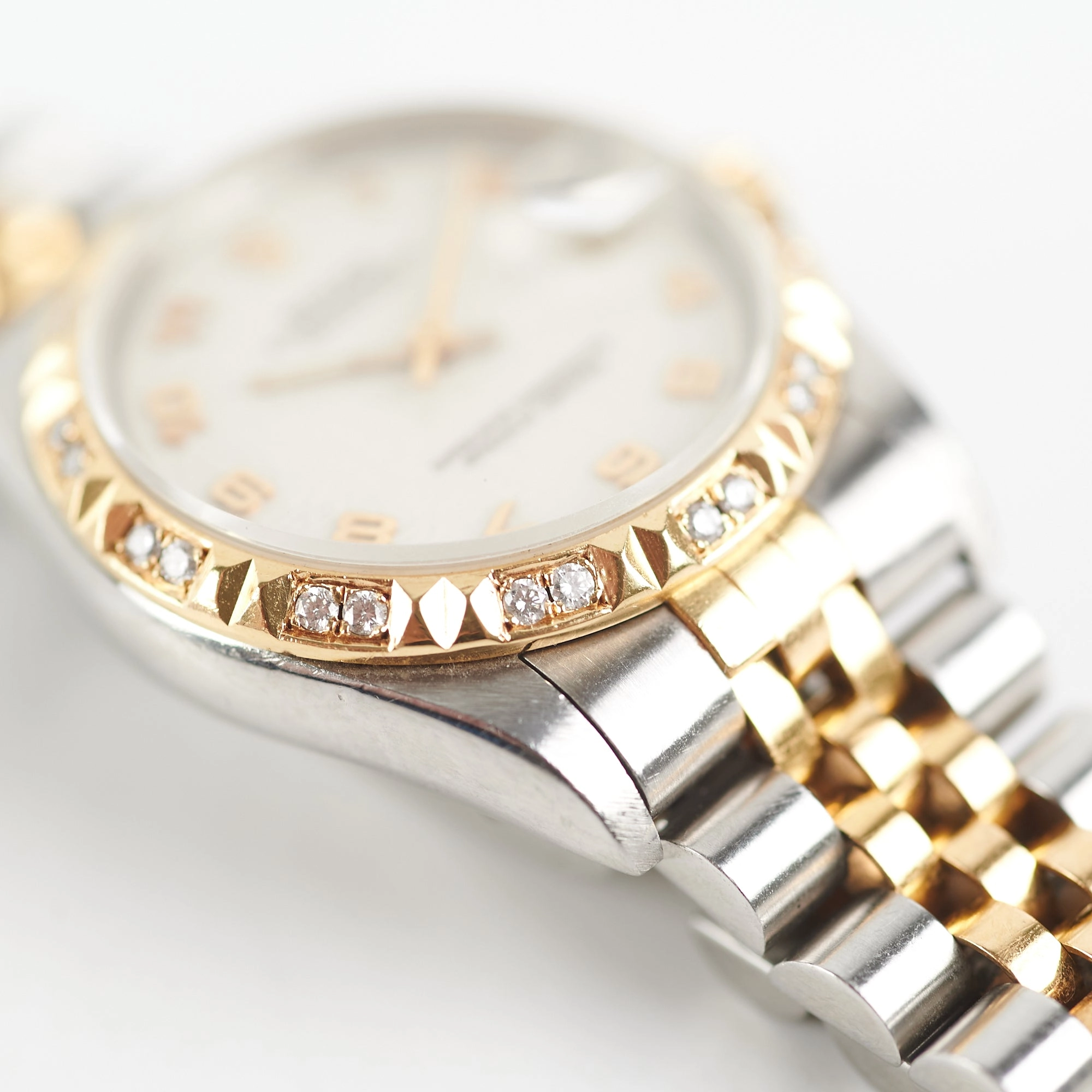 Rolex Datejust Aftermarket Diamonds 31mm