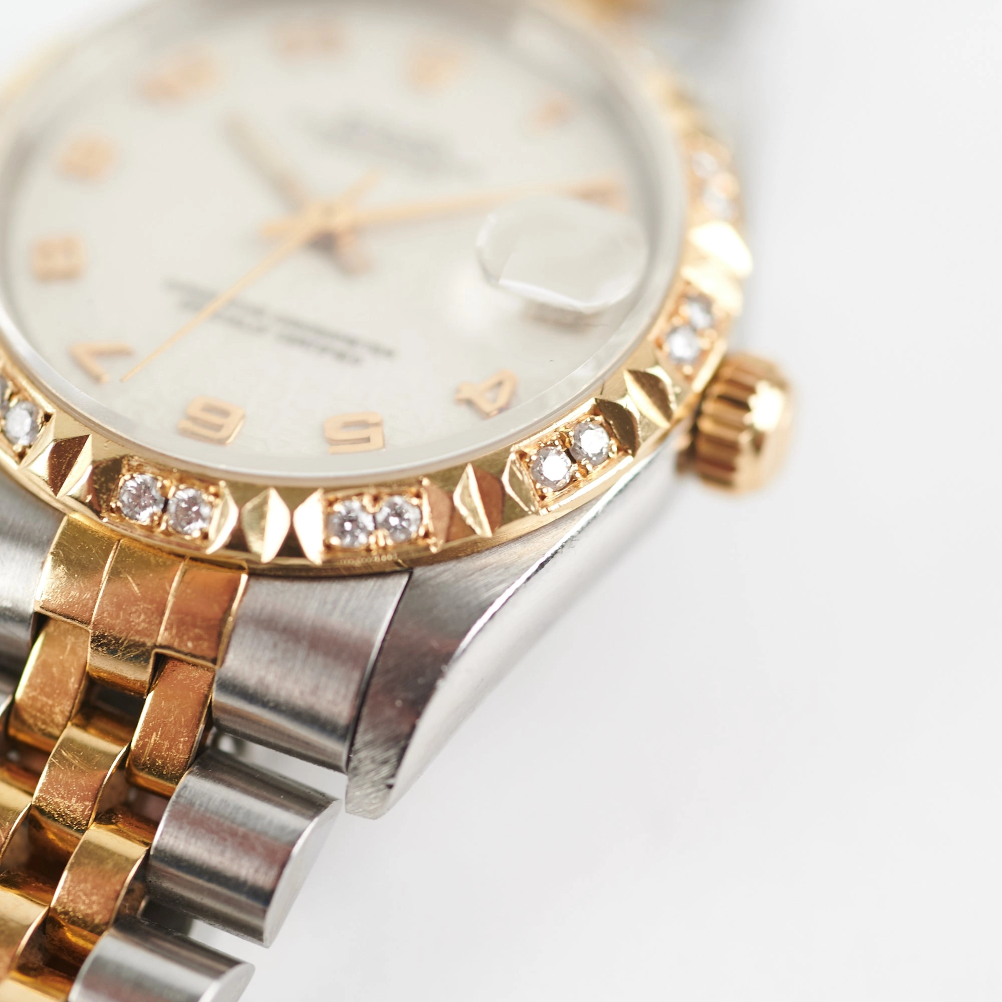 Rolex Datejust Aftermarket Diamonds 31mm