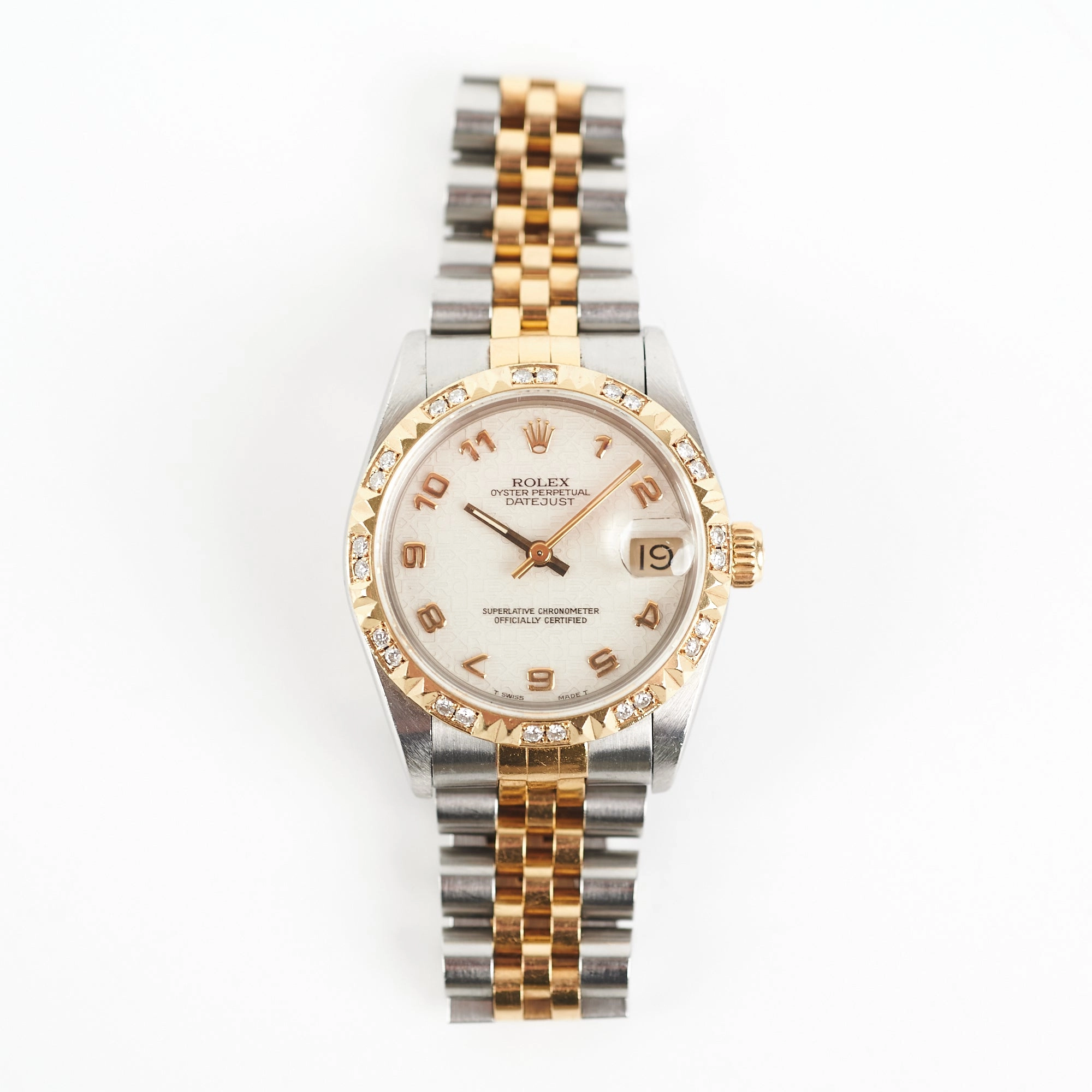 Rolex Datejust Aftermarket Diamonds 31mm