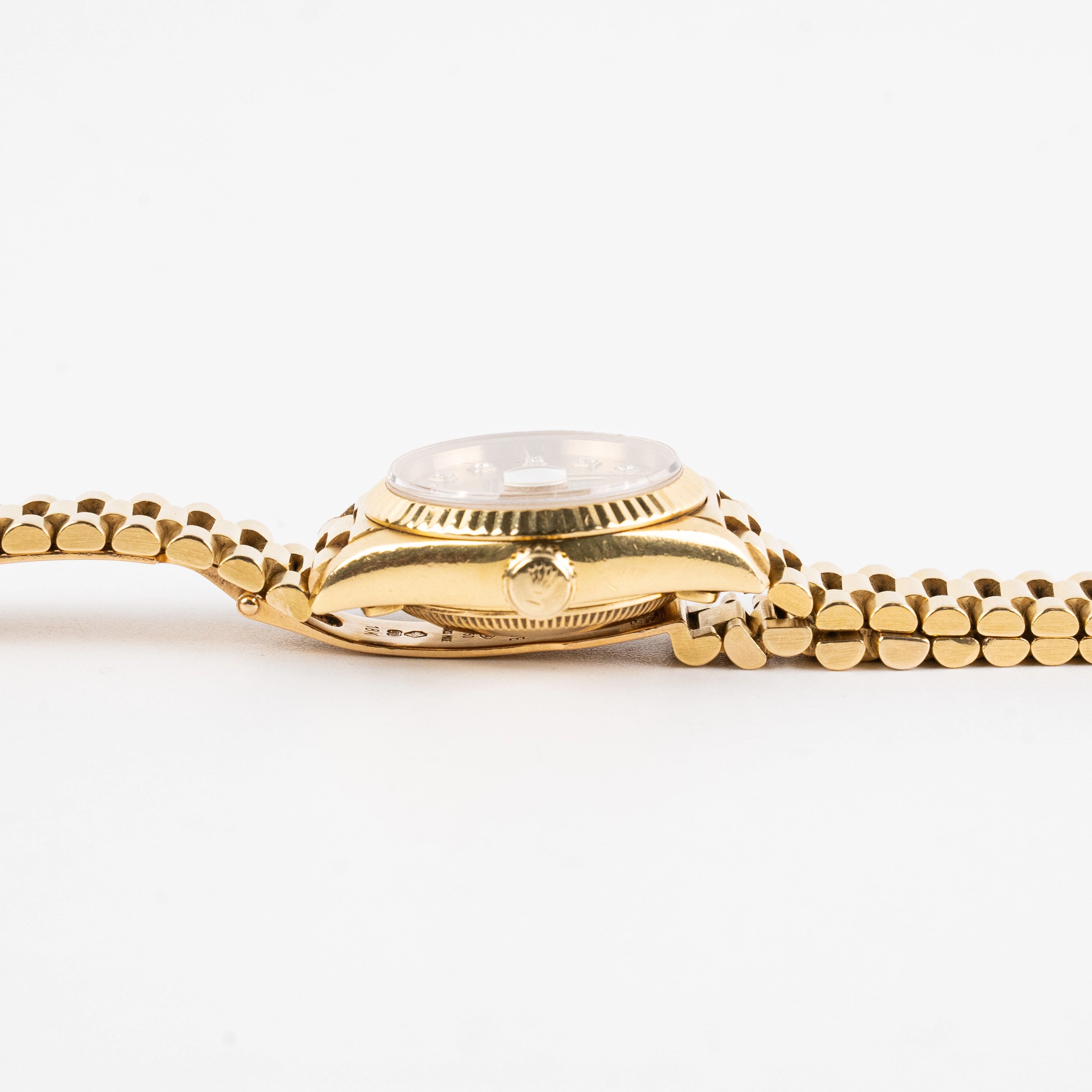 Rolex Datejust Gold 26mm Solid Yellow Gold Diamonds Watch