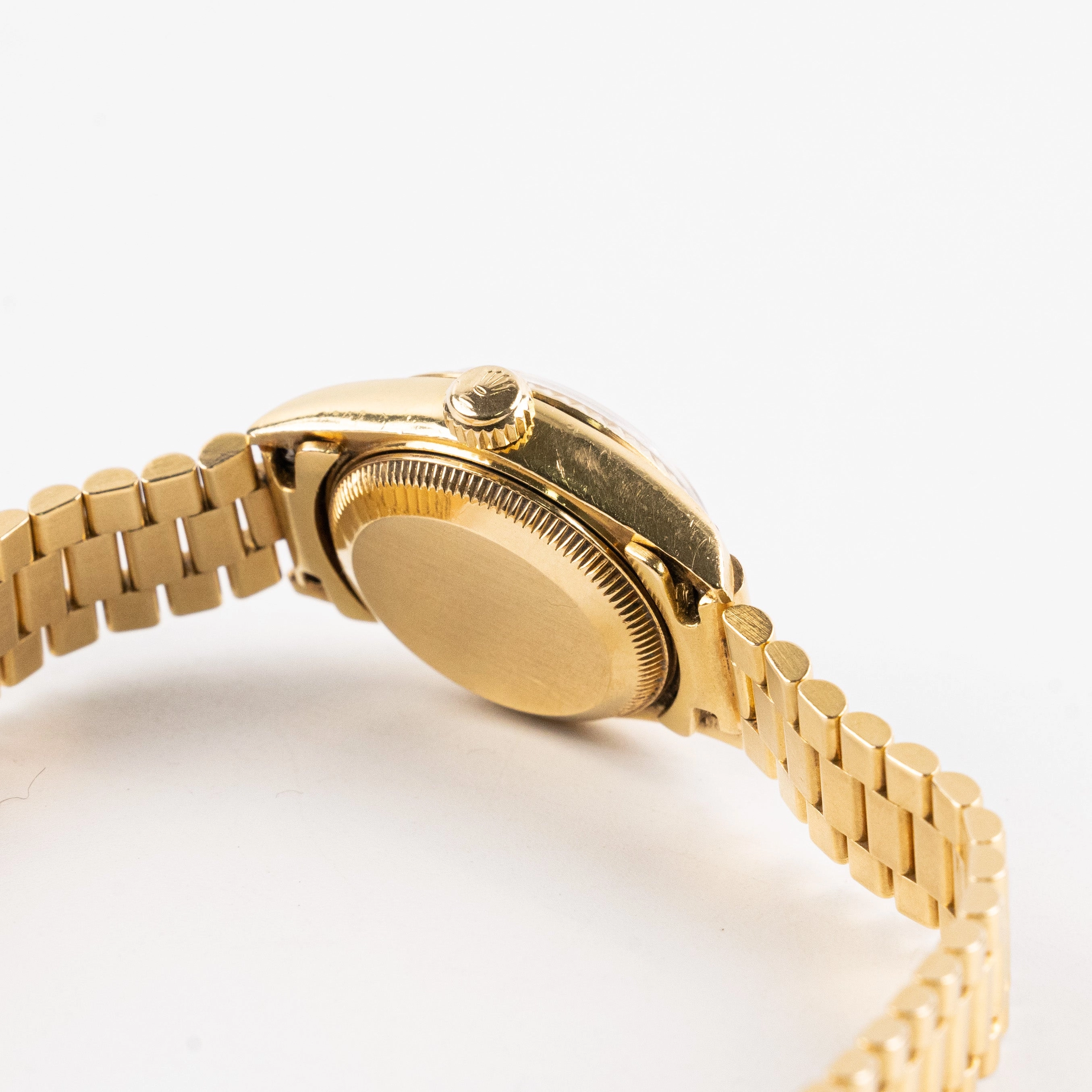 Rolex Datejust Gold 26mm Solid Yellow Gold Diamonds Watch