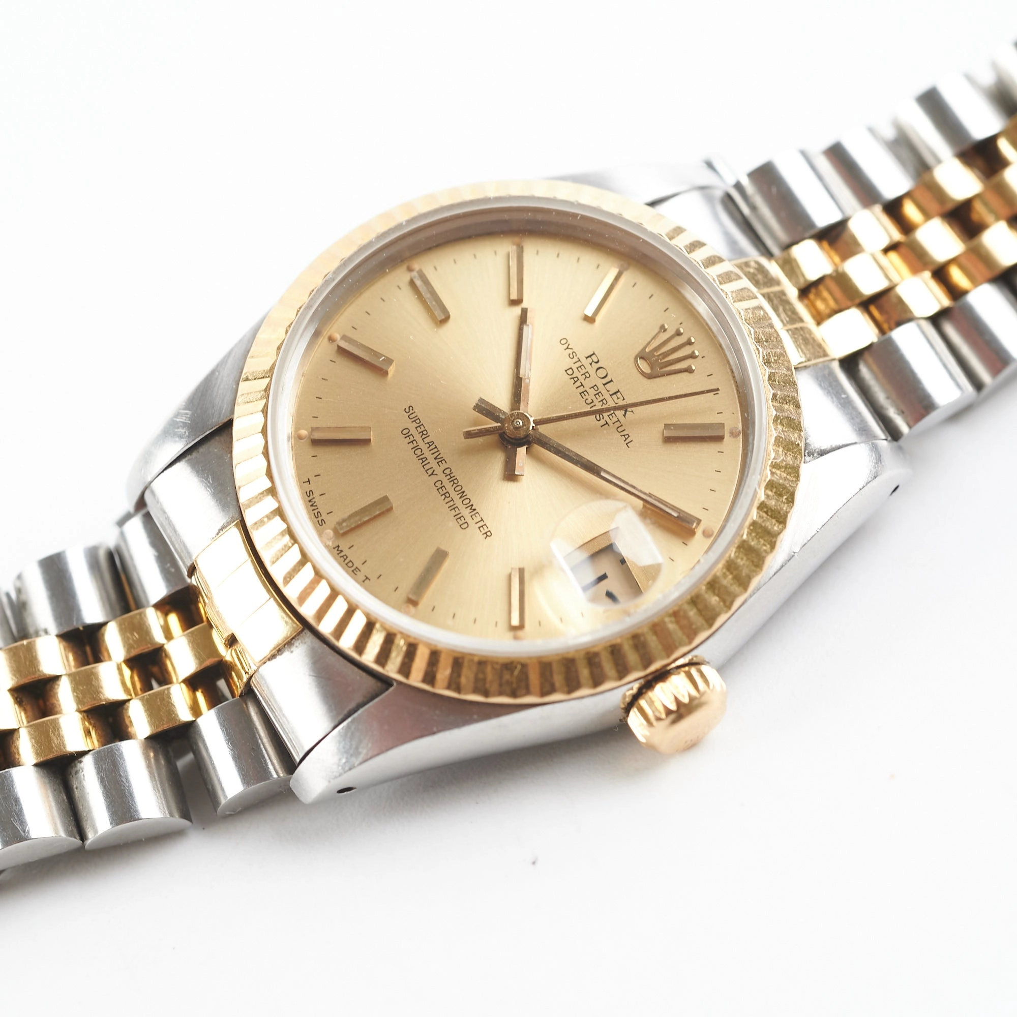 Rolex Datejust Watch 31MM Two Tone