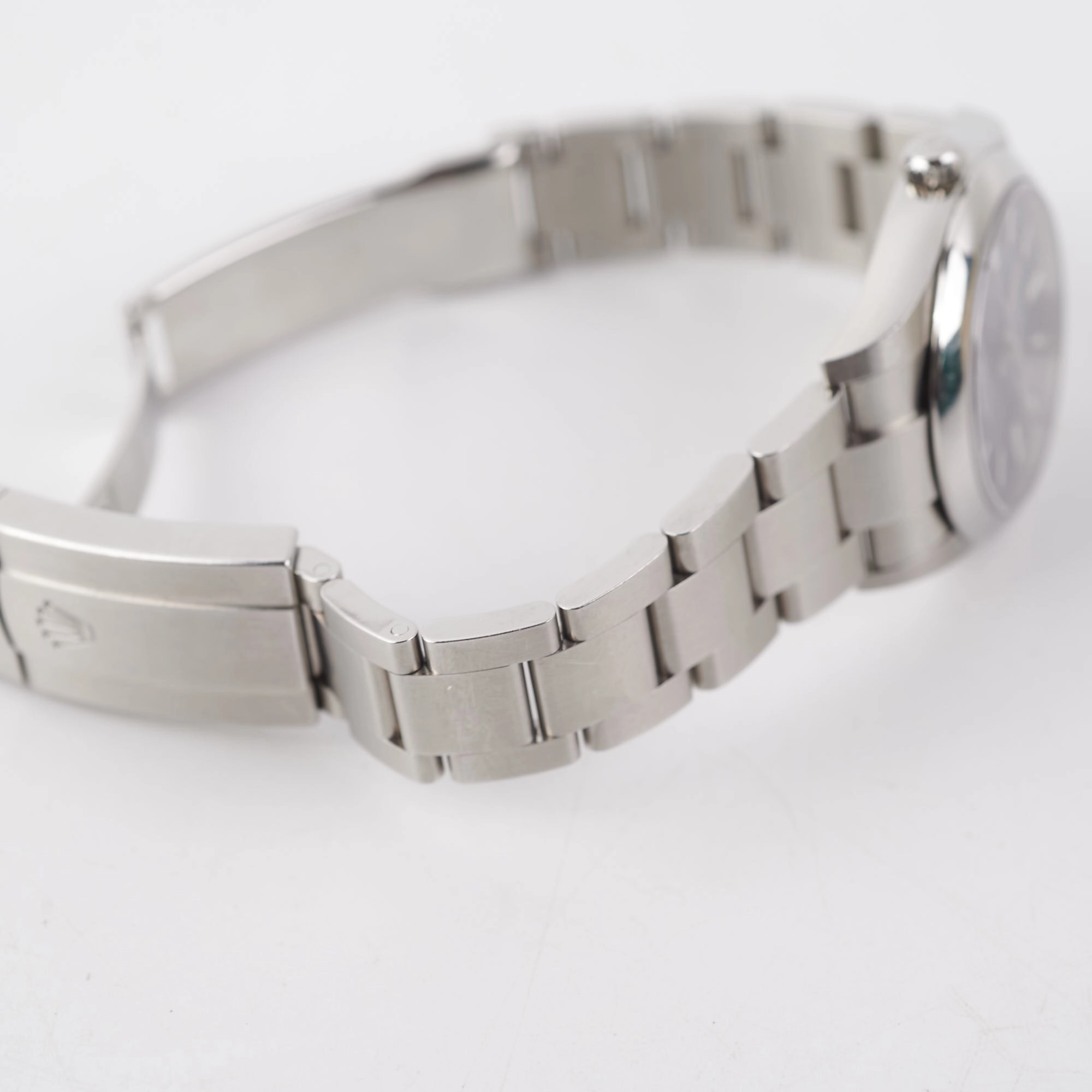 Rolex Oyster Pepetual 34mm Watch Blue