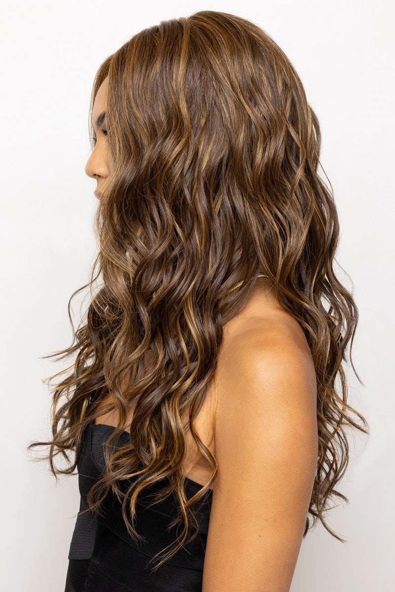 Sale - Muse Series Wigs - Lavish Wavez (#1500) - Color: Marble Brown