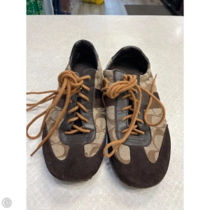 Shoes Designer By Coach In Brown, Size: 7.5