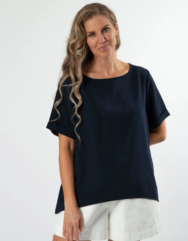 Stella   Gemma Evette Blouse Navy