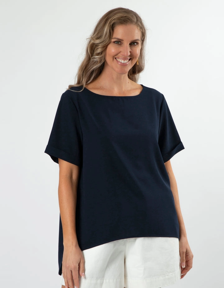 Stella   Gemma Evette Blouse Navy
