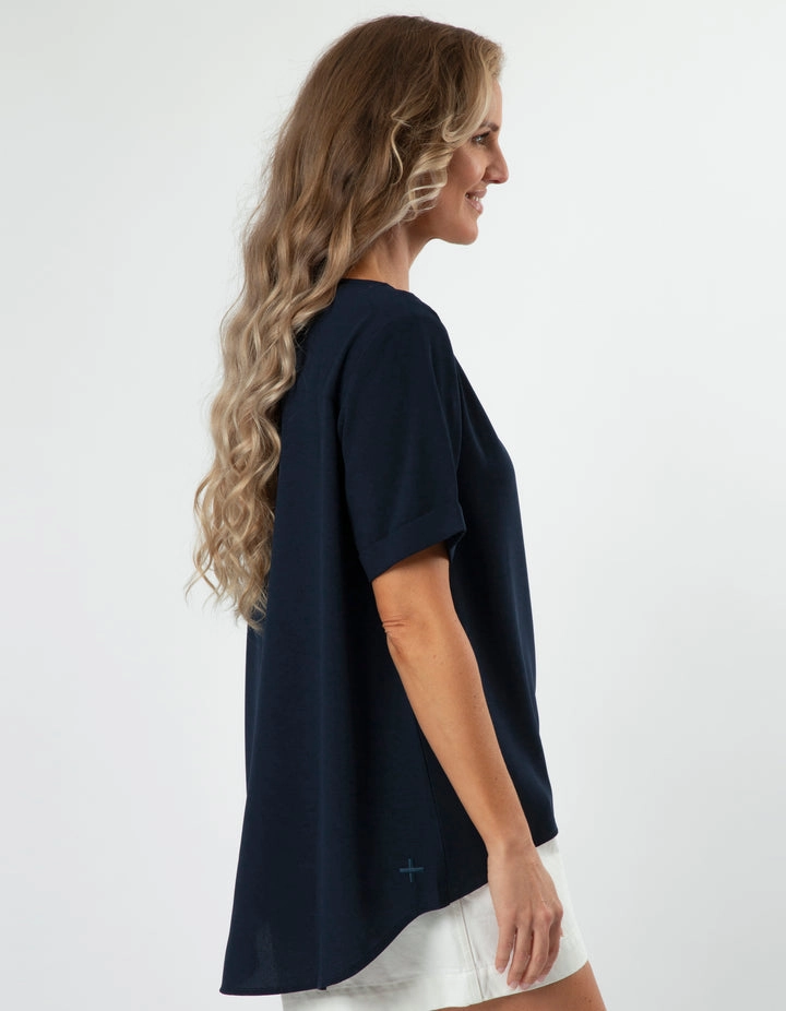 Stella   Gemma Evette Blouse Navy