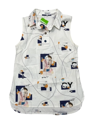 Tank Top By Clothes Mentor In White, Size:Xl