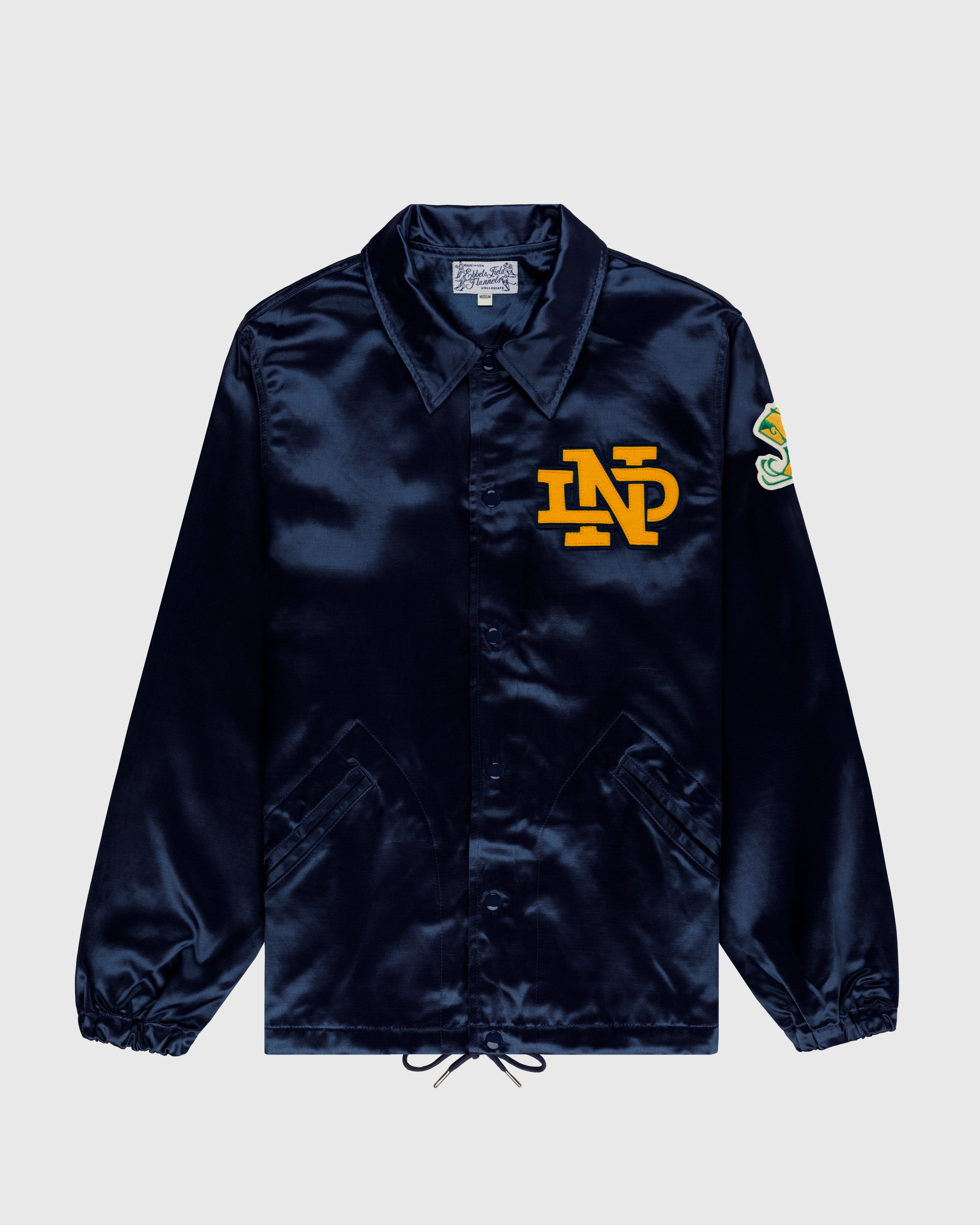 University of Notre Dame Satin Windbreaker Jacket