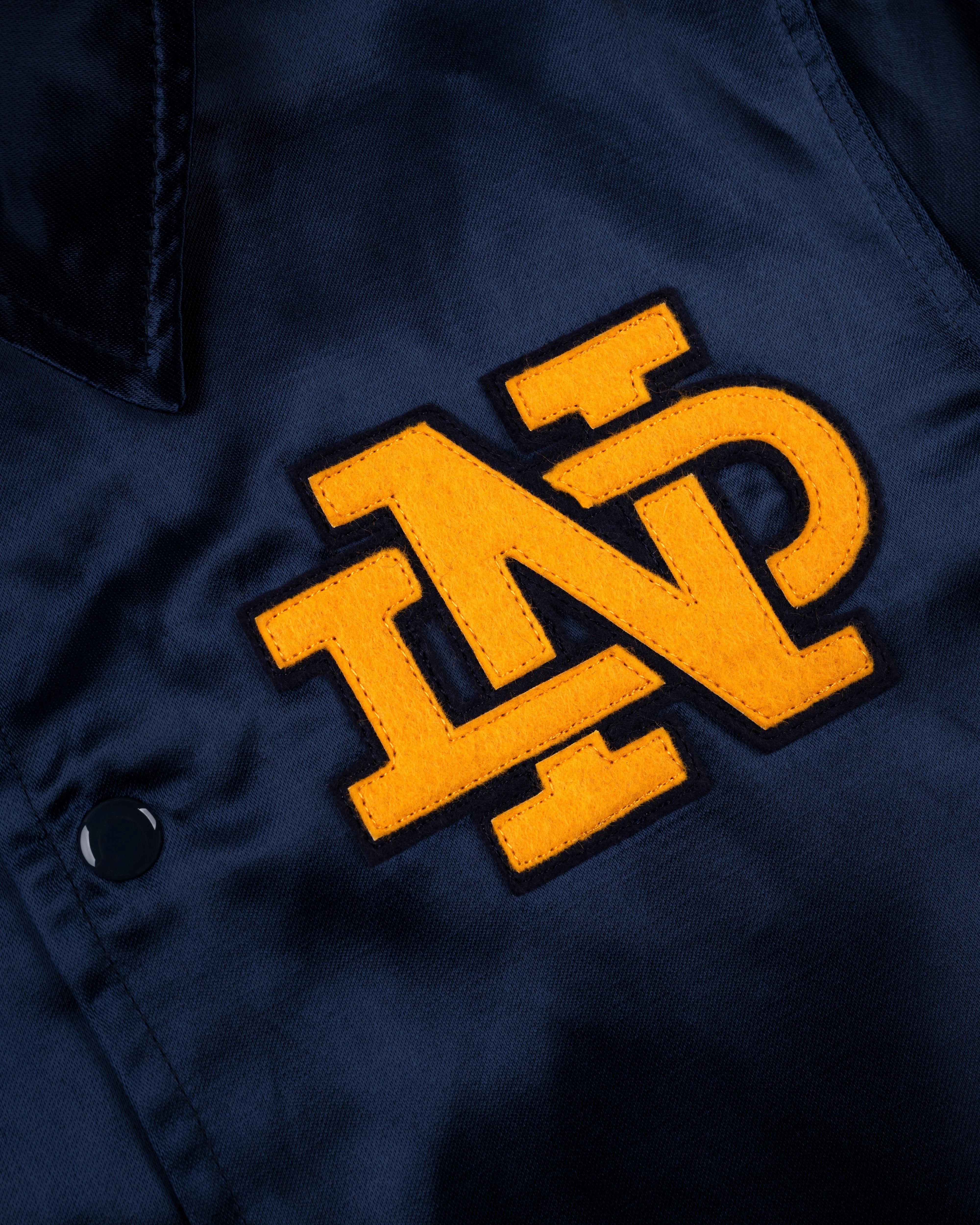 University of Notre Dame Satin Windbreaker Jacket