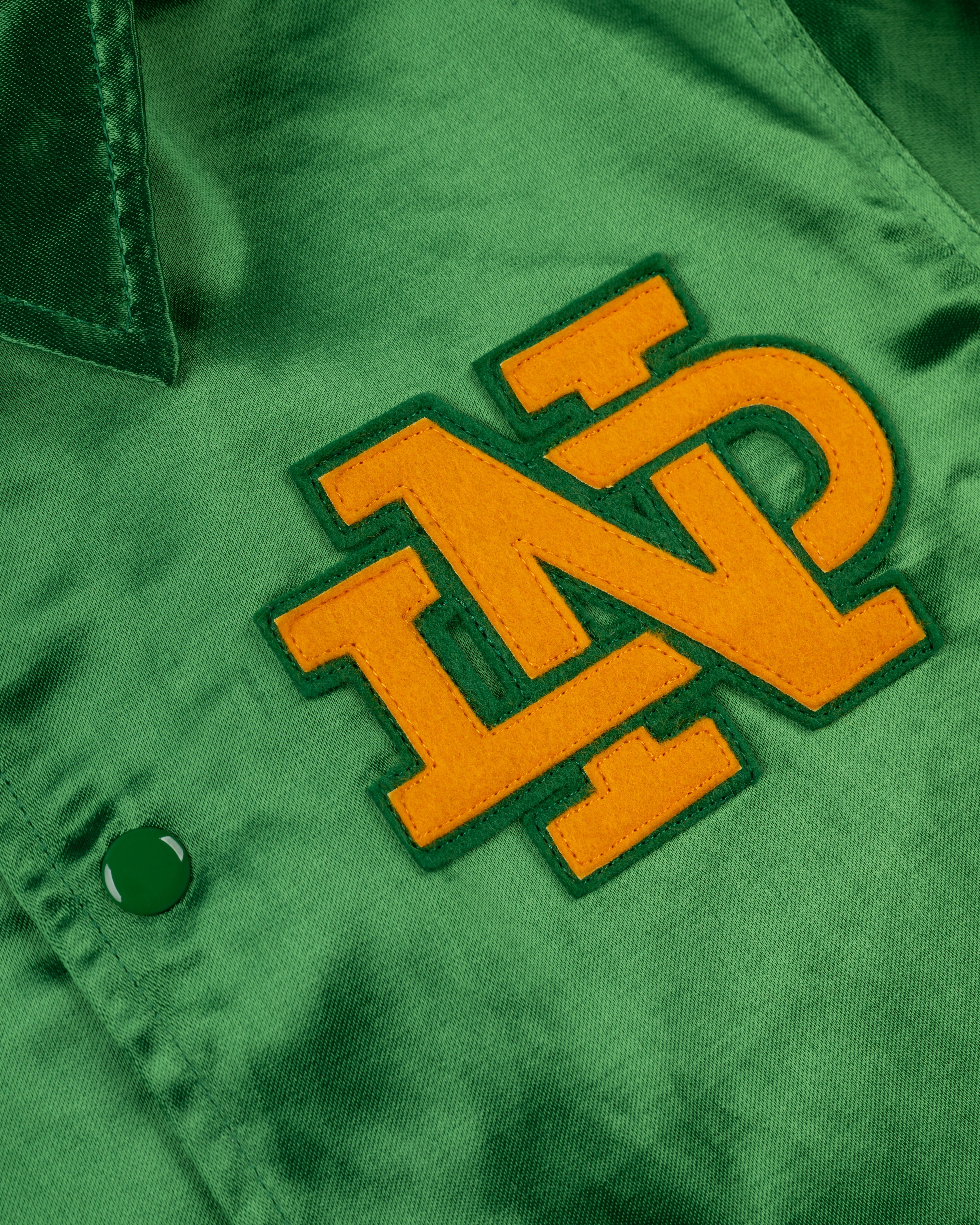 University of Notre Dame Satin Windbreaker Jacket