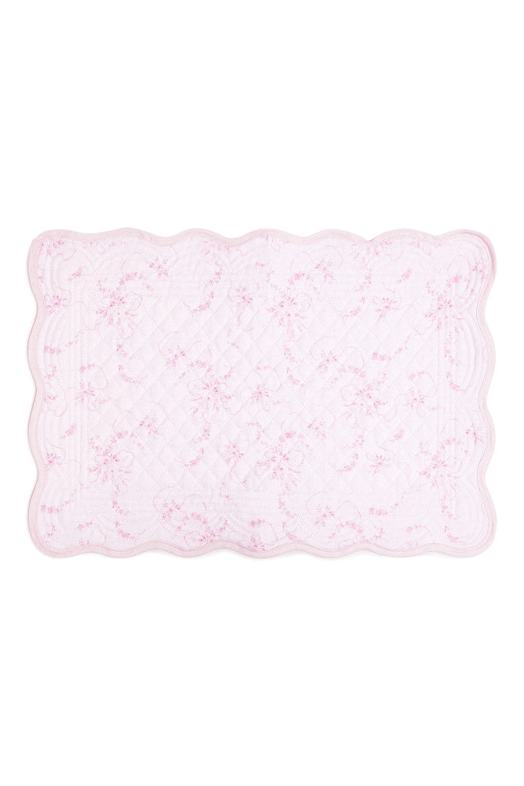 Vintage-Inspired Linen Place Mats - Set of 4