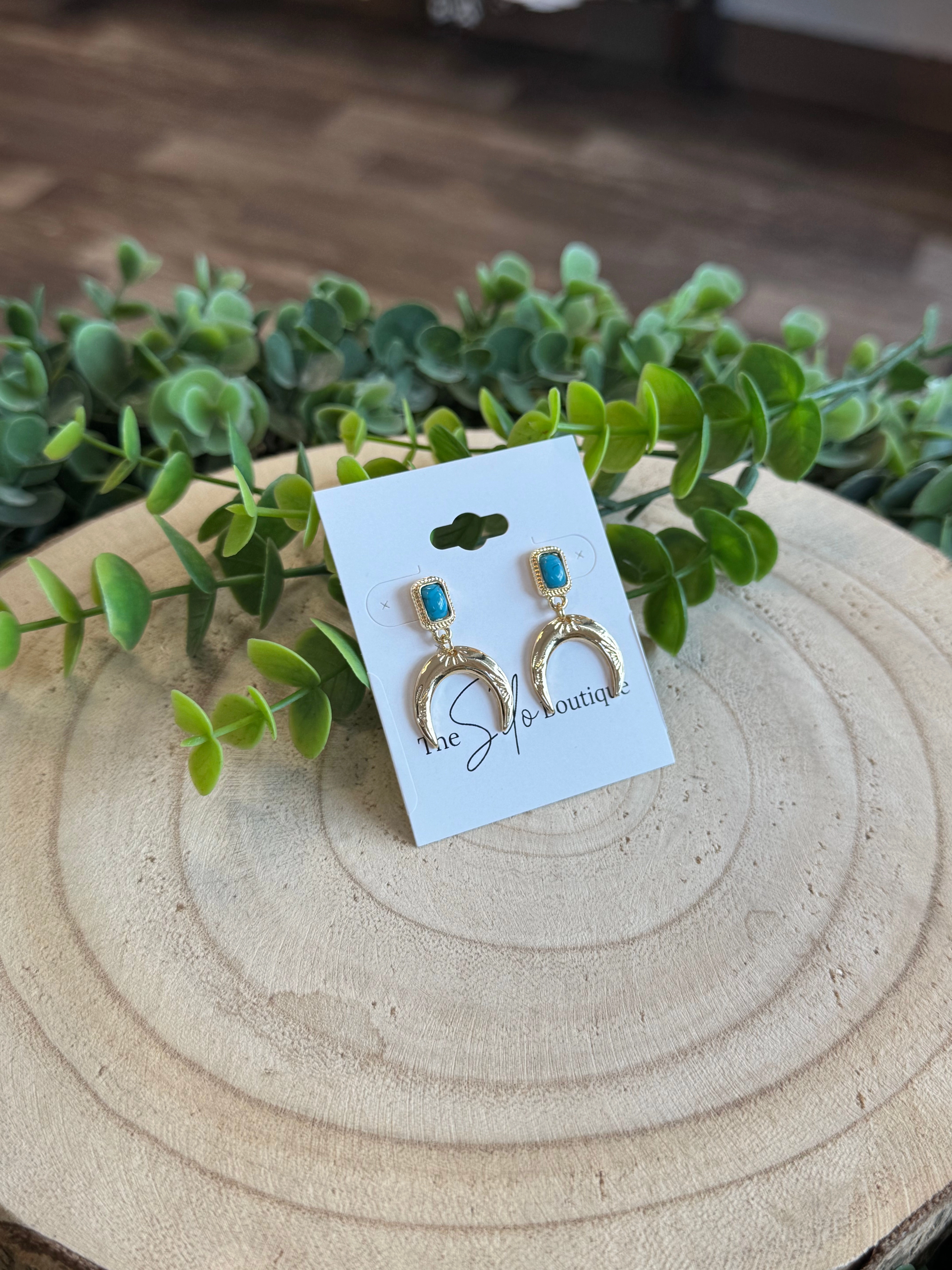 Western Crescent Earrings