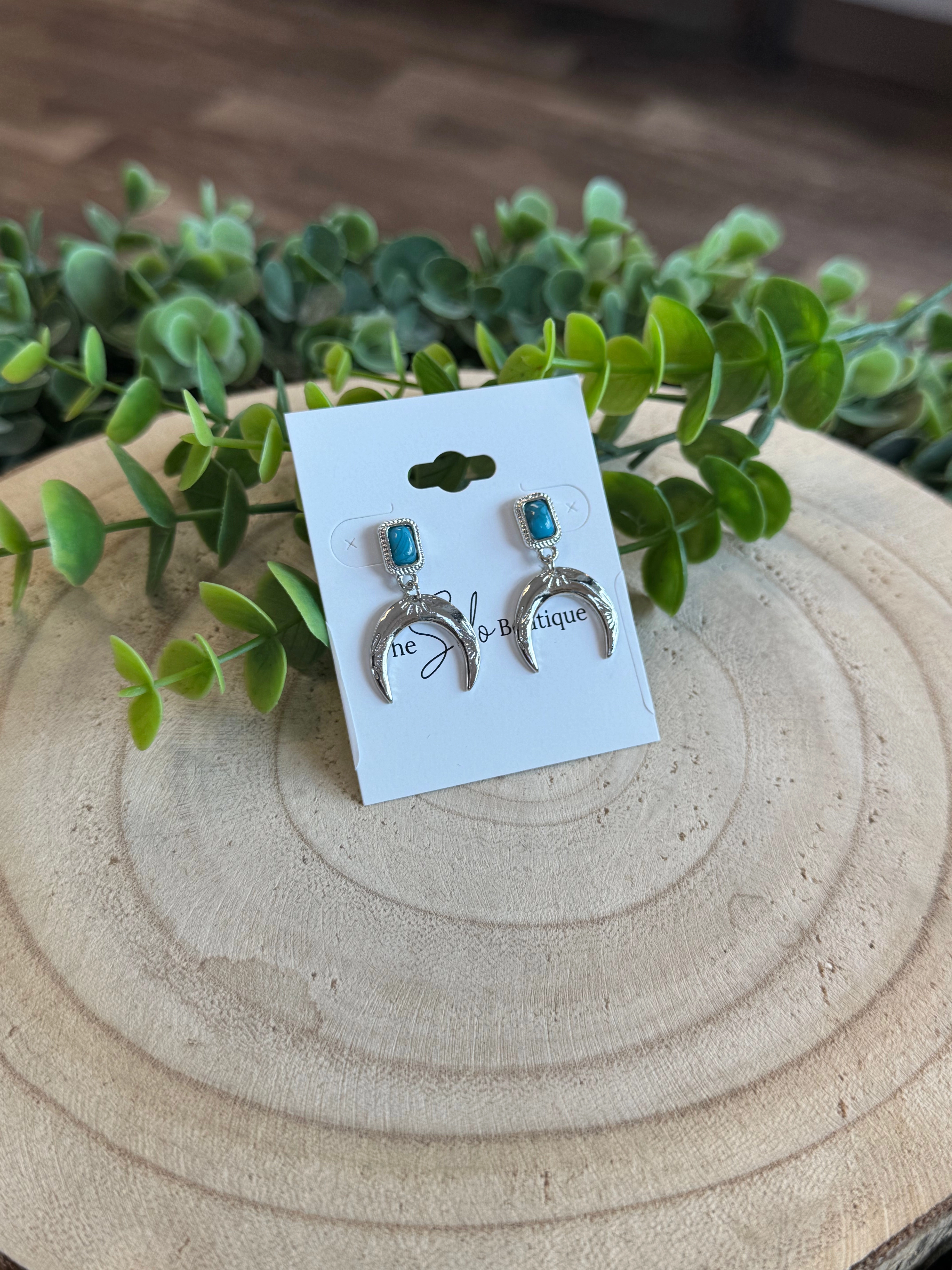 Western Crescent Earrings