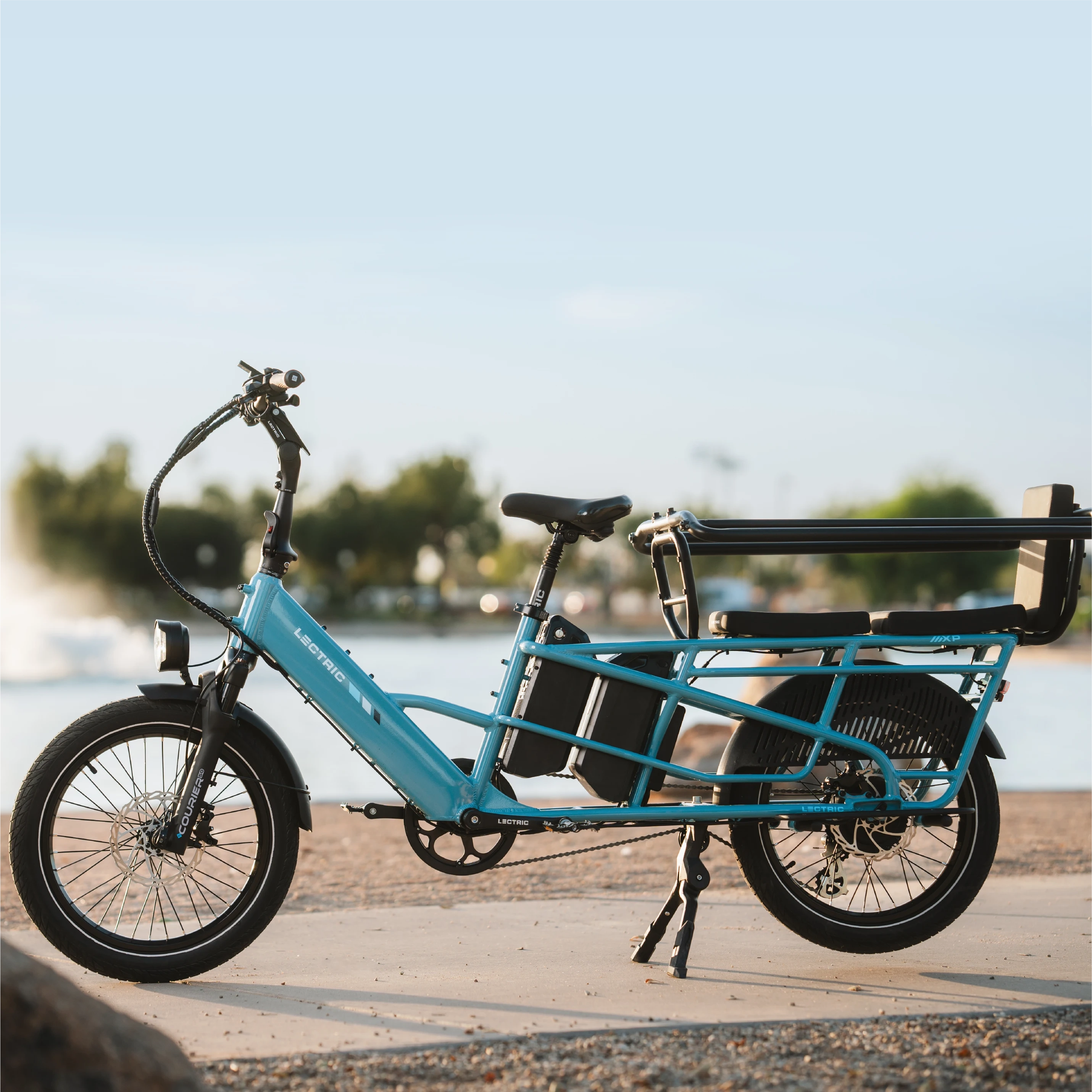 XPedition 2.0 Raindrop Blue Dual-Battery   FREE Running Boards, Cushions, Elite Headlight, Suspension Seat Post, Orbitor ($505 Value)
