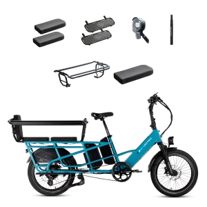 XPedition 2.0 Raindrop Blue Dual-Battery   FREE Running Boards, Cushions, Elite Headlight, Suspension Seat Post, Orbitor ($505 Value)